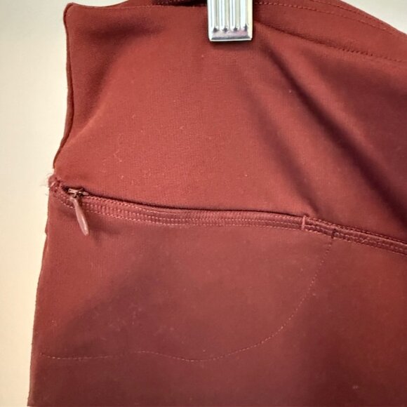 Duluth Trading Company Pant, Dark Rust, Size 14 - Picture 3 of 5